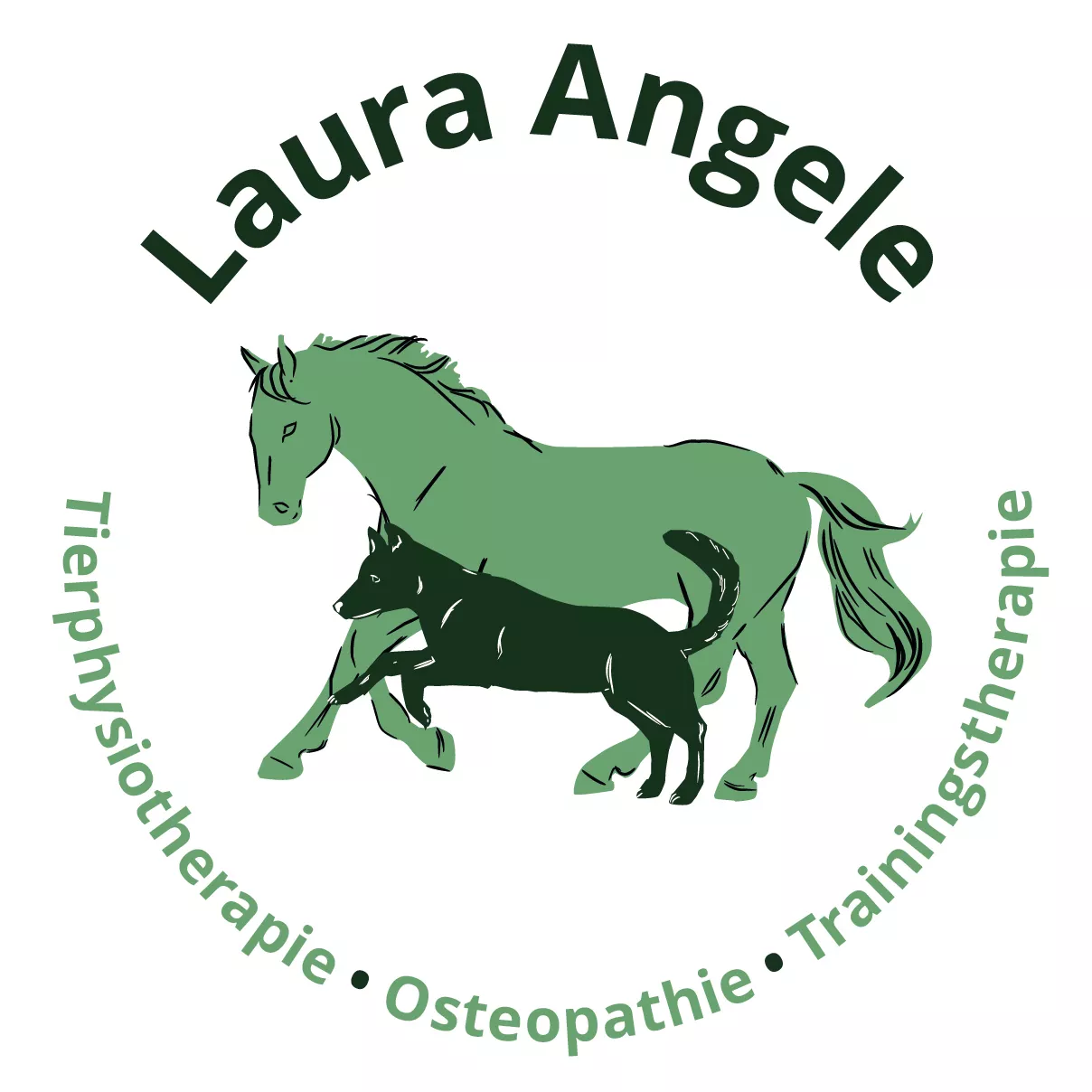 Logo Tierphiotherapie Laura Angele Logo Tierphiotherapie Laura Angele